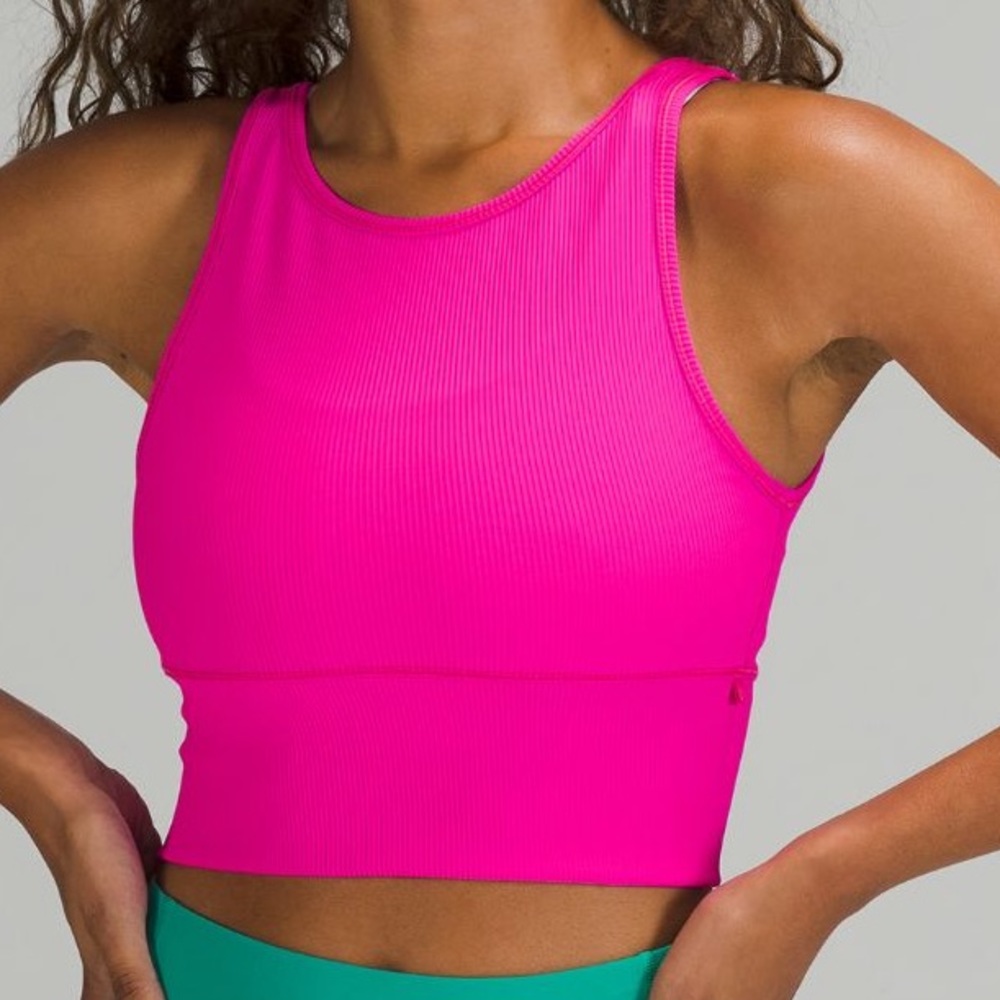 NWT Lululemon power pivot tank rib*